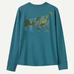 Best Kids' Long-Sleeved Capilene&reg; Silkweight T-Shirt Kids Tops|Girls'