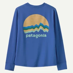 Best Kids' Long-Sleeved Capilene&reg; Silkweight T-Shirt Kids Tops|Girls'