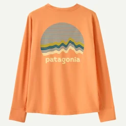 Best Kids' Long-Sleeved Capilene&reg; Silkweight T-Shirt Kids Tops|Girls'