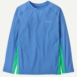 Outlet Kids' Long-Sleeved Capilene® Silkweight Rashguard Kids Tops|Boys'