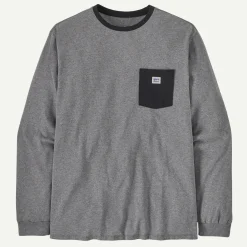 Outlet Long-Sleeved Shop Sticker Pocket Responsibili-Tee® Men's|T-Shirts