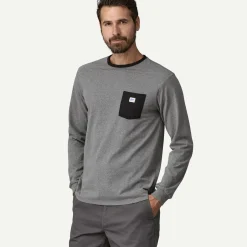 Outlet Long-Sleeved Shop Sticker Pocket Responsibili-Tee® Men's|T-Shirts