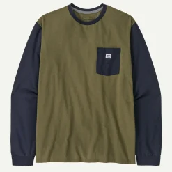 Outlet Long-Sleeved Shop Sticker Pocket Responsibili-Tee® Men's|T-Shirts