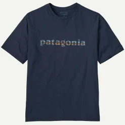 Men's '73 Text Logo Organic T-Shirt T-Shirts|Short Sleeve