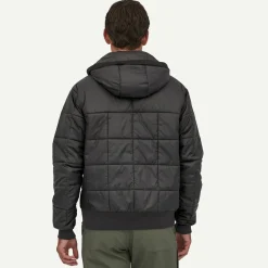 Outlet Men's Box Quilted Hoody Men's|Casual