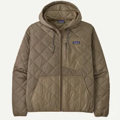 Sale Men's Diamond Quilted Bomber Hoody Men's|Casual