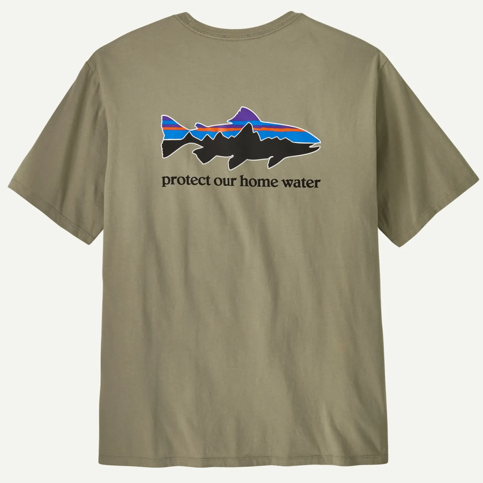 New Men's Home Water Trout Organic T-Shirt Shop Men’S|T-Shirts