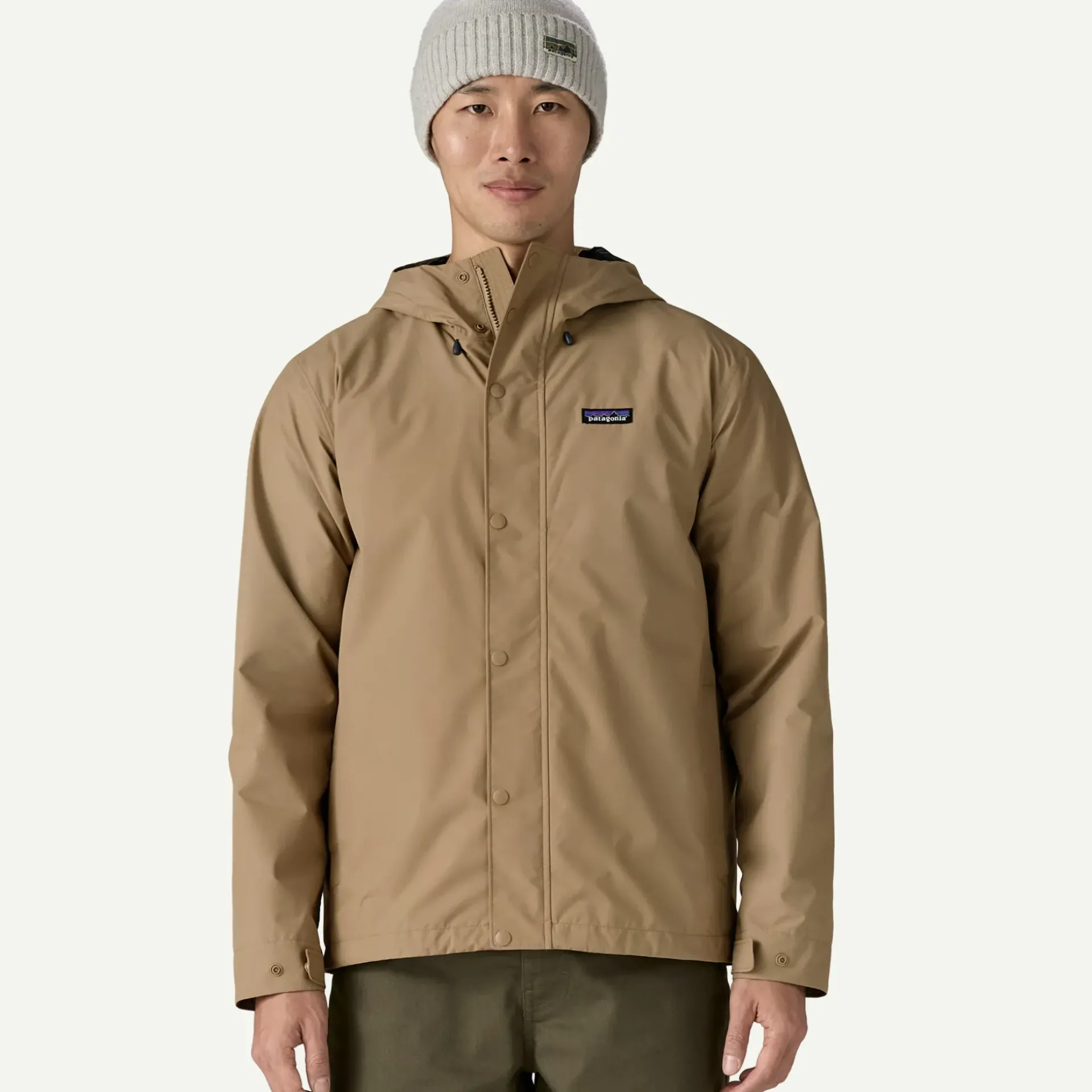 Clearance Men's Jackson Glacier Rain Jacket Hard Shell|Rainwear