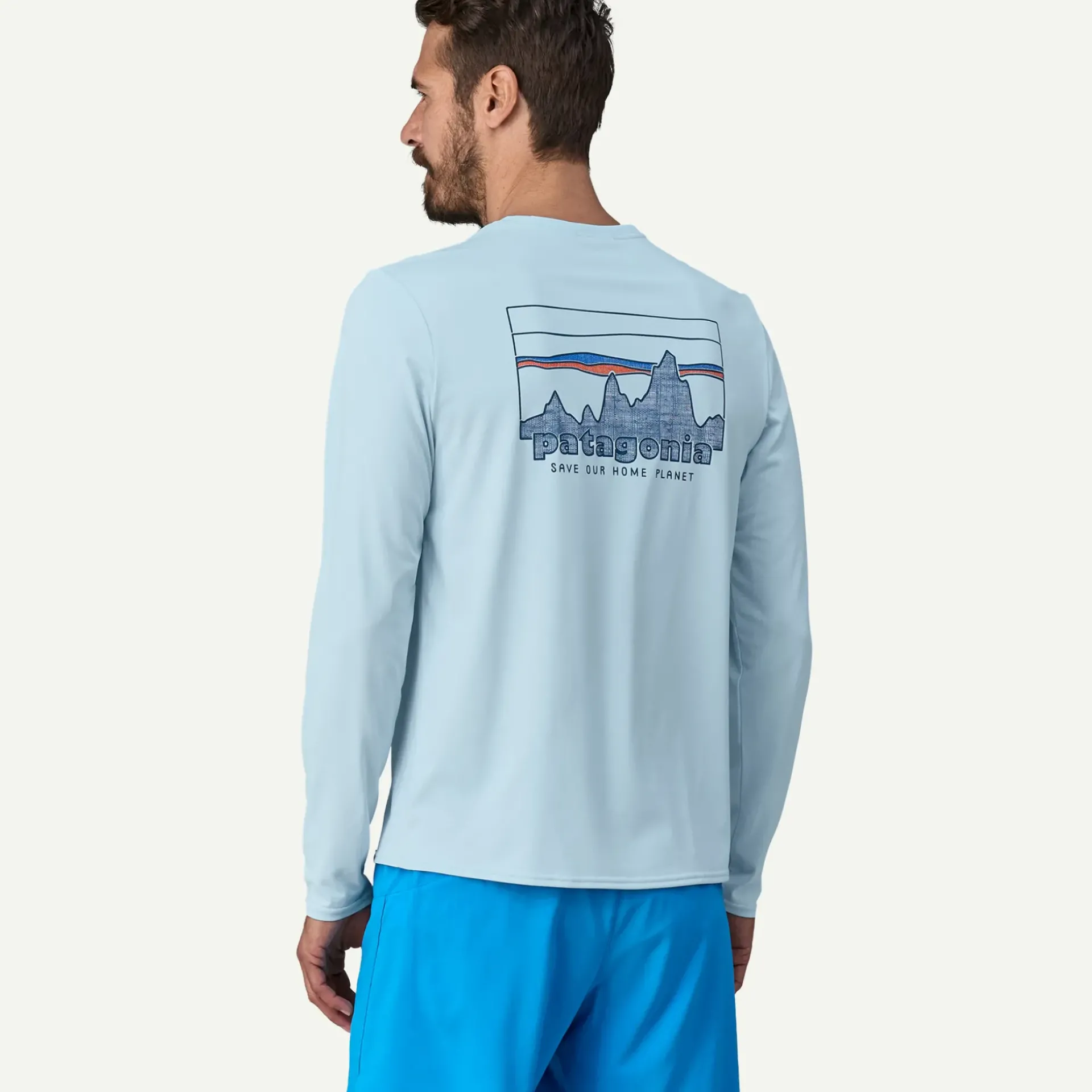 Online Men's Long-Sleeved Capilene® Cool Daily Graphic Shirt Shop Men’S|Shop Men’S