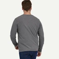Sale Men's Long-Sleeved Daily Henley Men's|T-Shirts