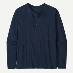 Sale Men's Long-Sleeved Daily Henley Men's|T-Shirts