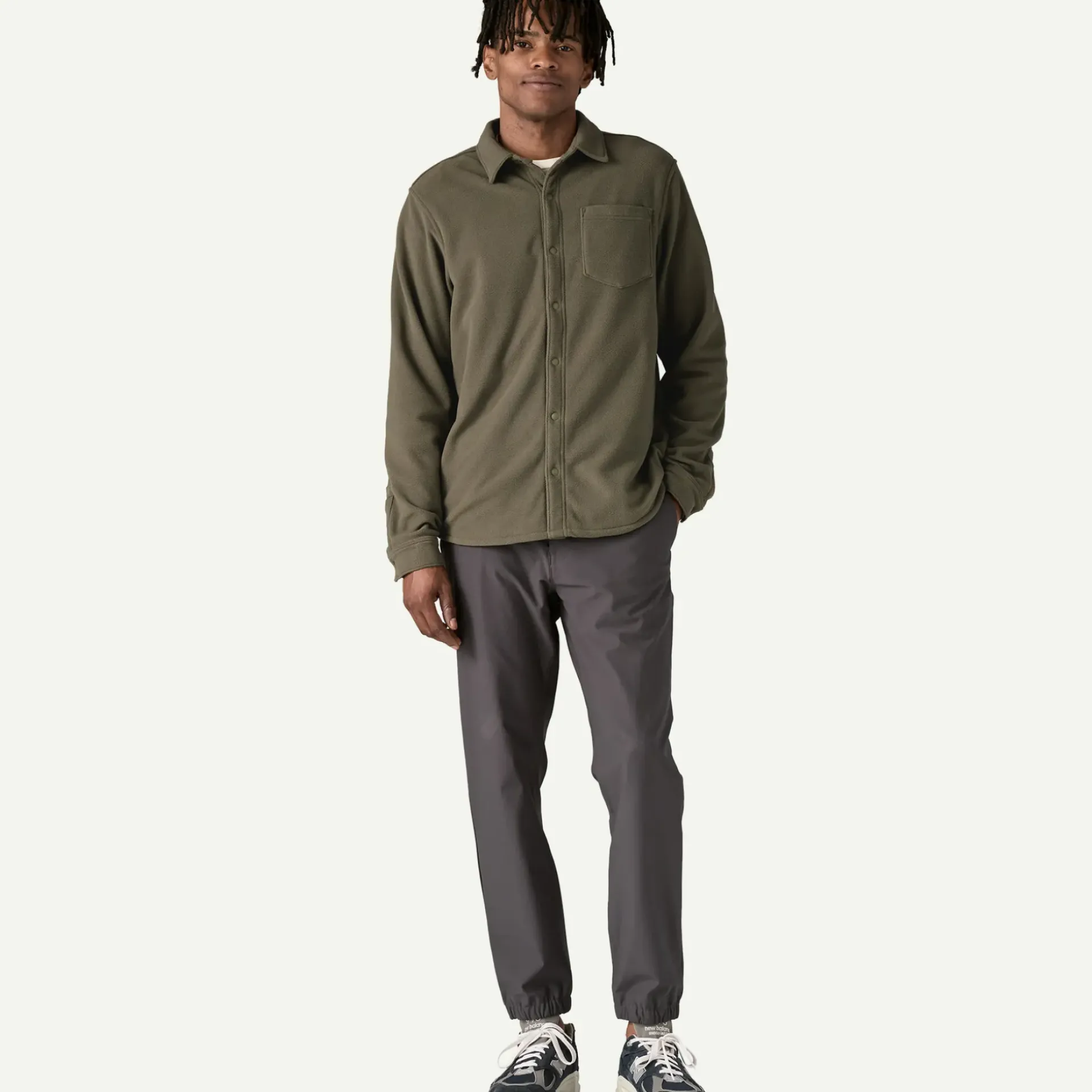 Men's Micro D® Fleece Shirt Jackets|Casual