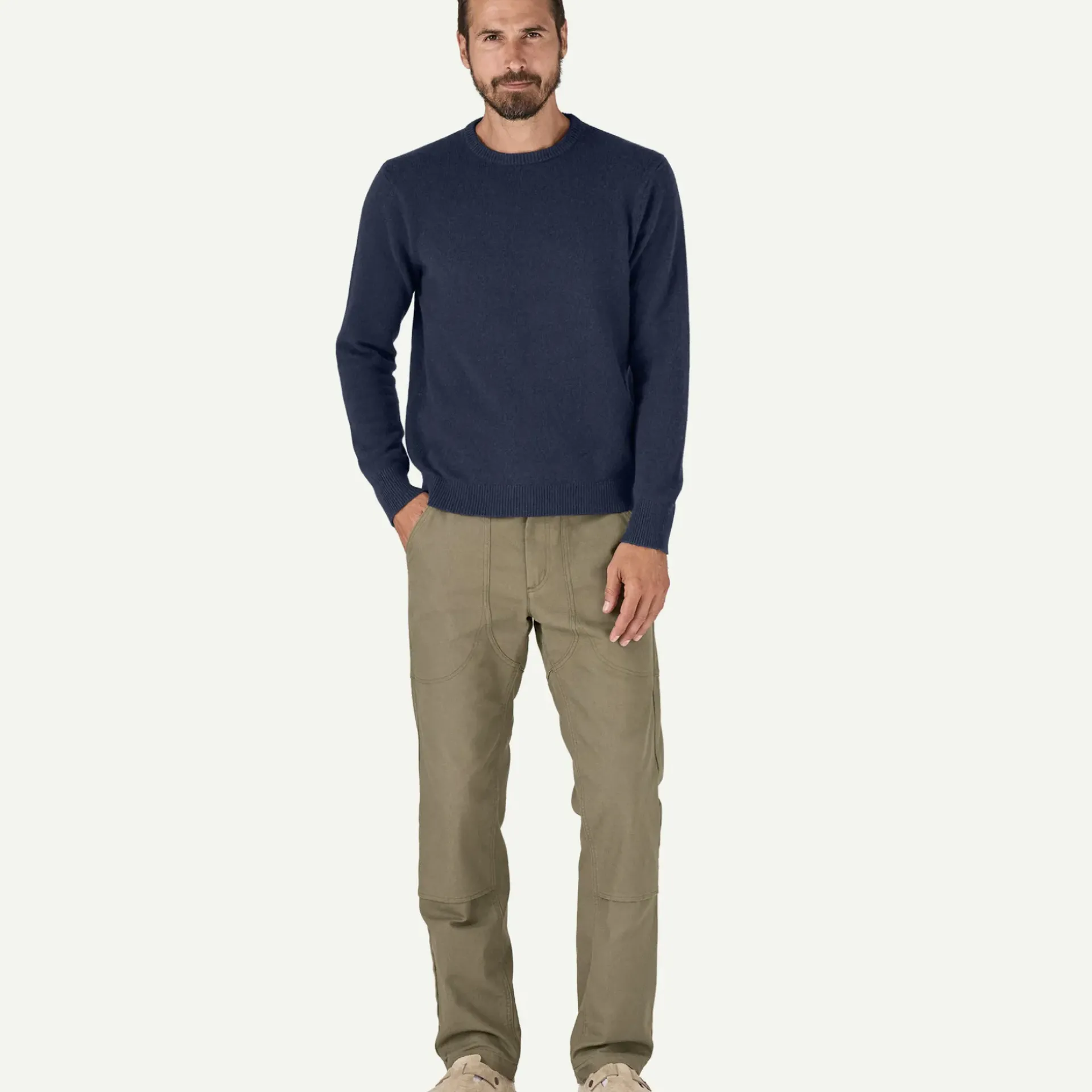Sale Men's Recycled Cashmere Crewneck Sweater Baselayers|Baselayers
