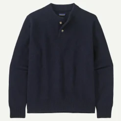 Online Men's Recycled Wool-Blend Buttoned Sweater Men's|Sweaters