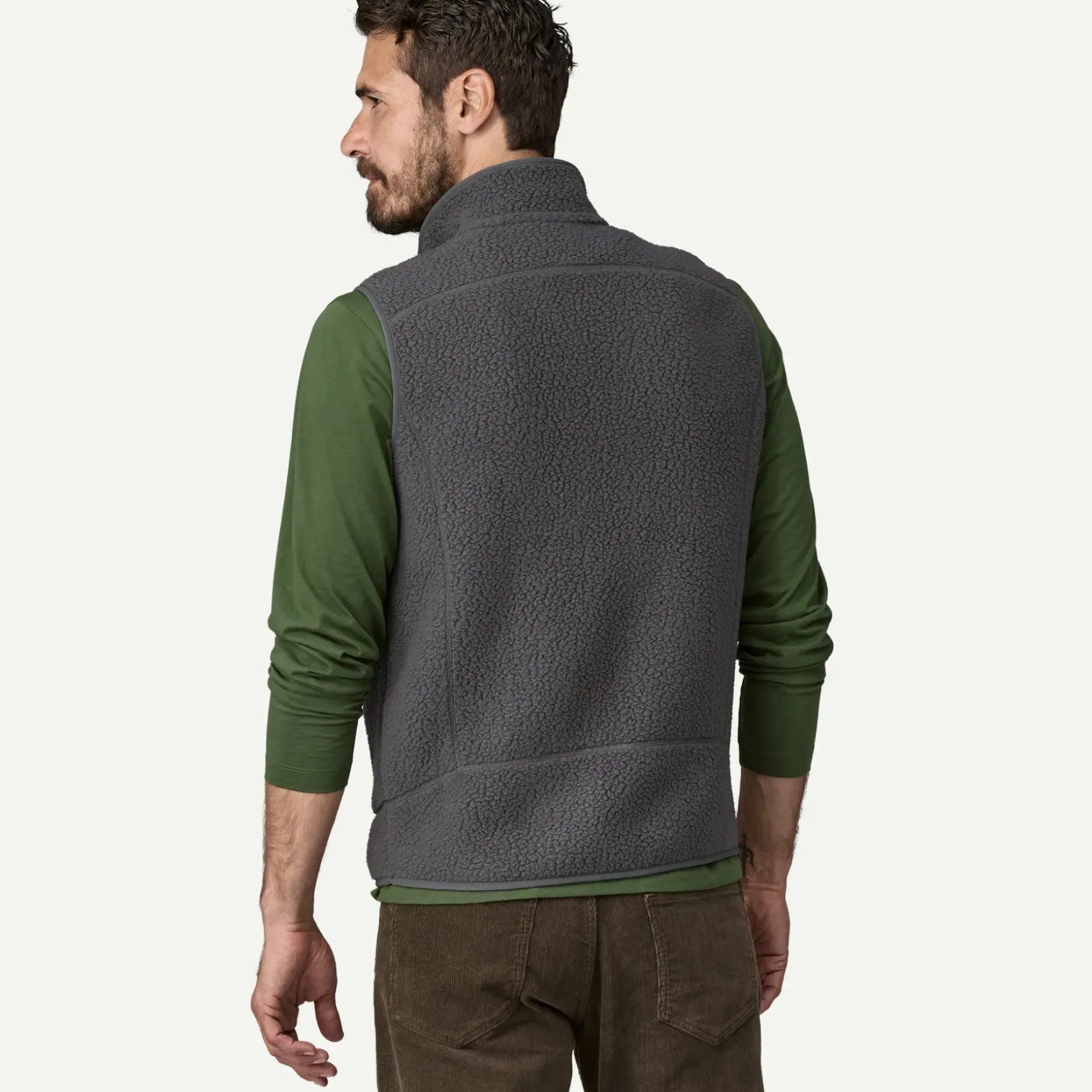 Clearance Men's Retro Pile Fleece Vest Men's|Vests
