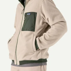 Outlet Men's Reversible Shelled Microdini Fleece Jacket Jackets|Casual