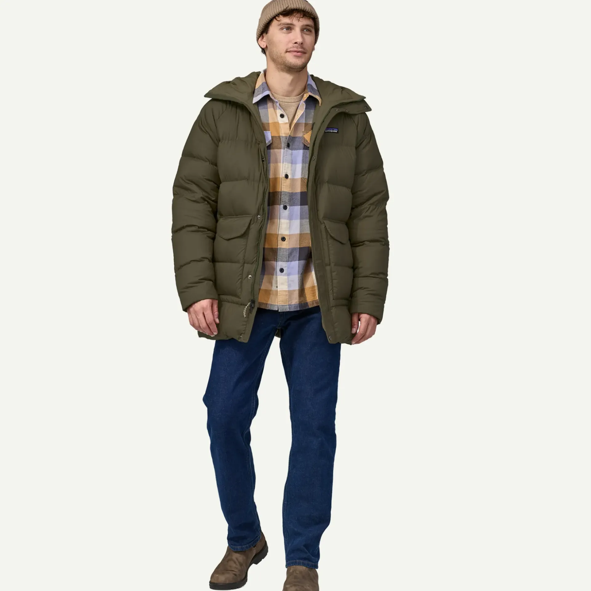 New Men's Silent Down Parka Men's|Parkas & Coats