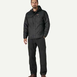 Outlet Men's Steel Forge Puff Work Jacket Windbreakers|Insulated