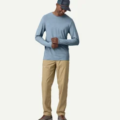 New Men's Tropic Comfort Natural Sun Crewneck Shop Men’S|Long Sleeve