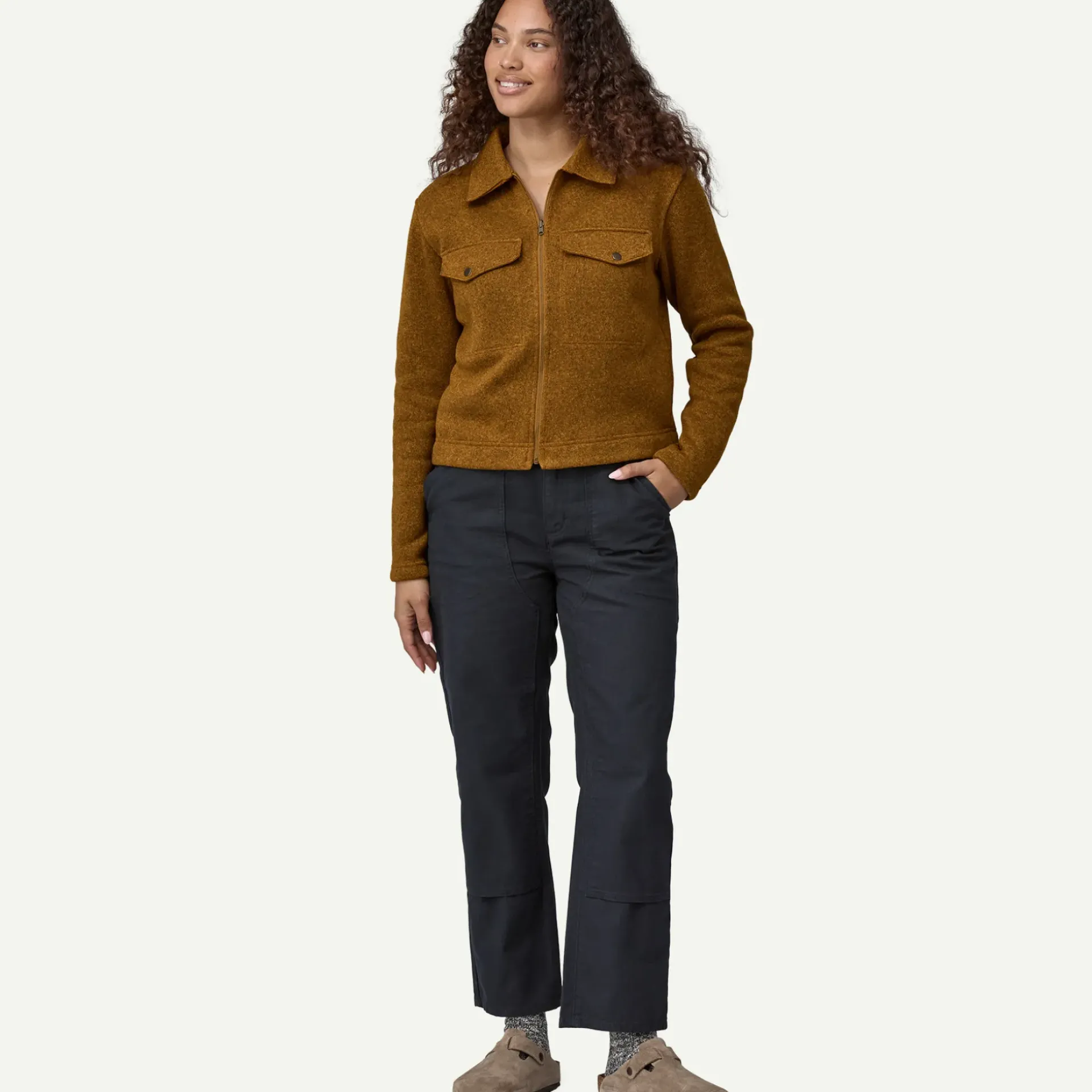 Women's Better Sweater® Zippered Fleece Chore Jacket Women Women’S
