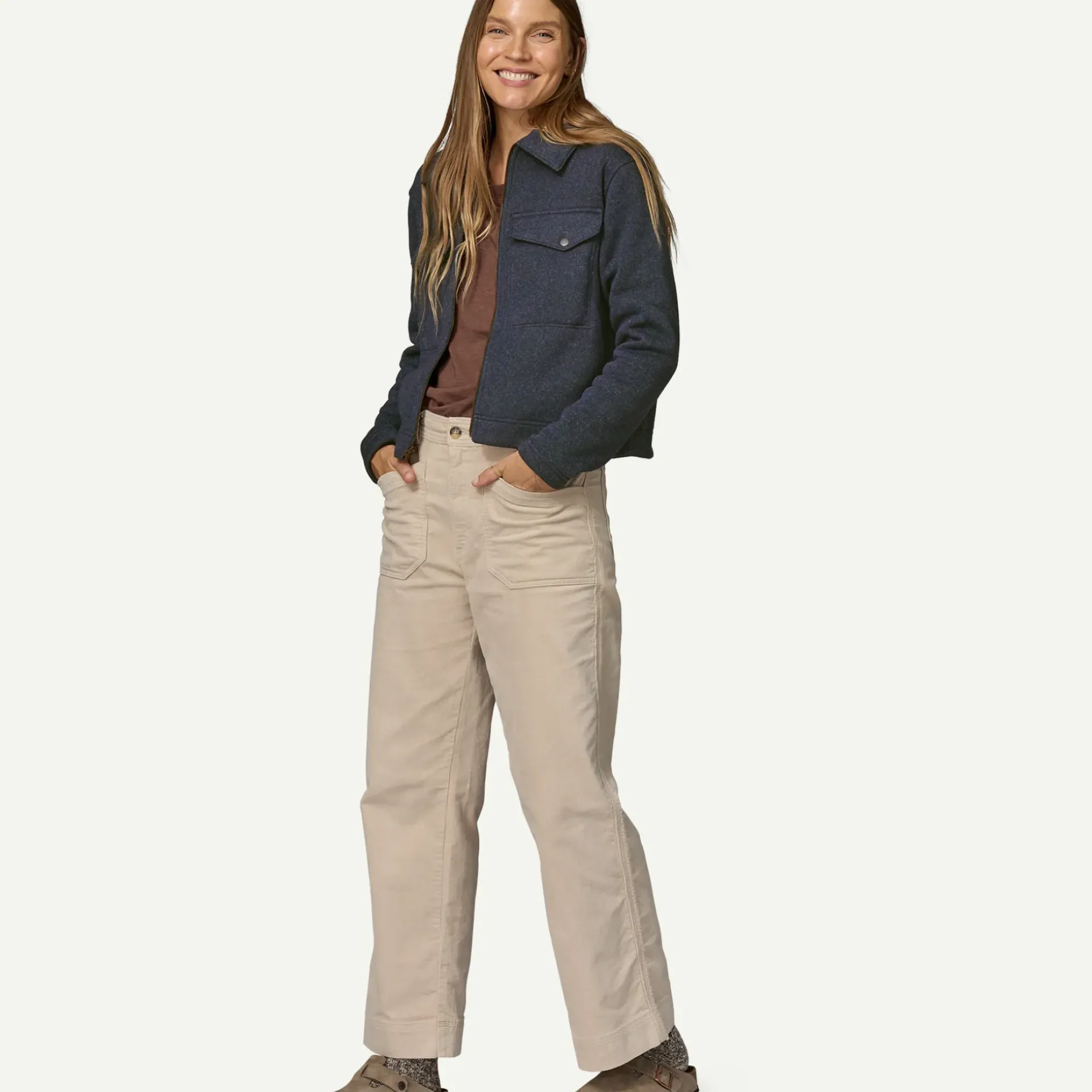Women's Better Sweater® Zippered Fleece Chore Jacket Women Women’S