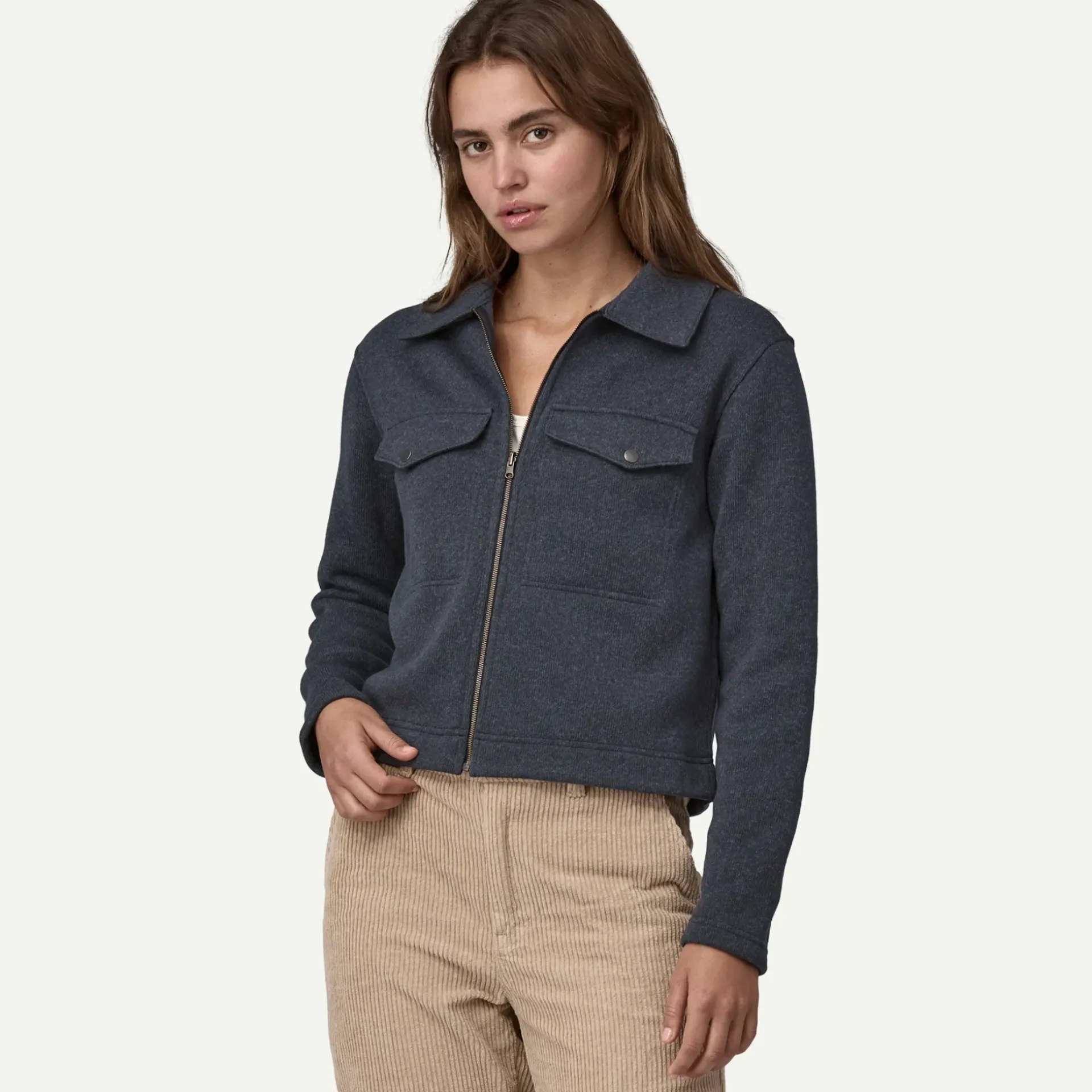 Women's Better Sweater® Zippered Fleece Chore Jacket Women Women’S