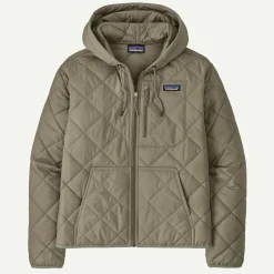 Hot Women's Diamond Quilted Bomber Hoody Women Casual|Lightweight Jackets