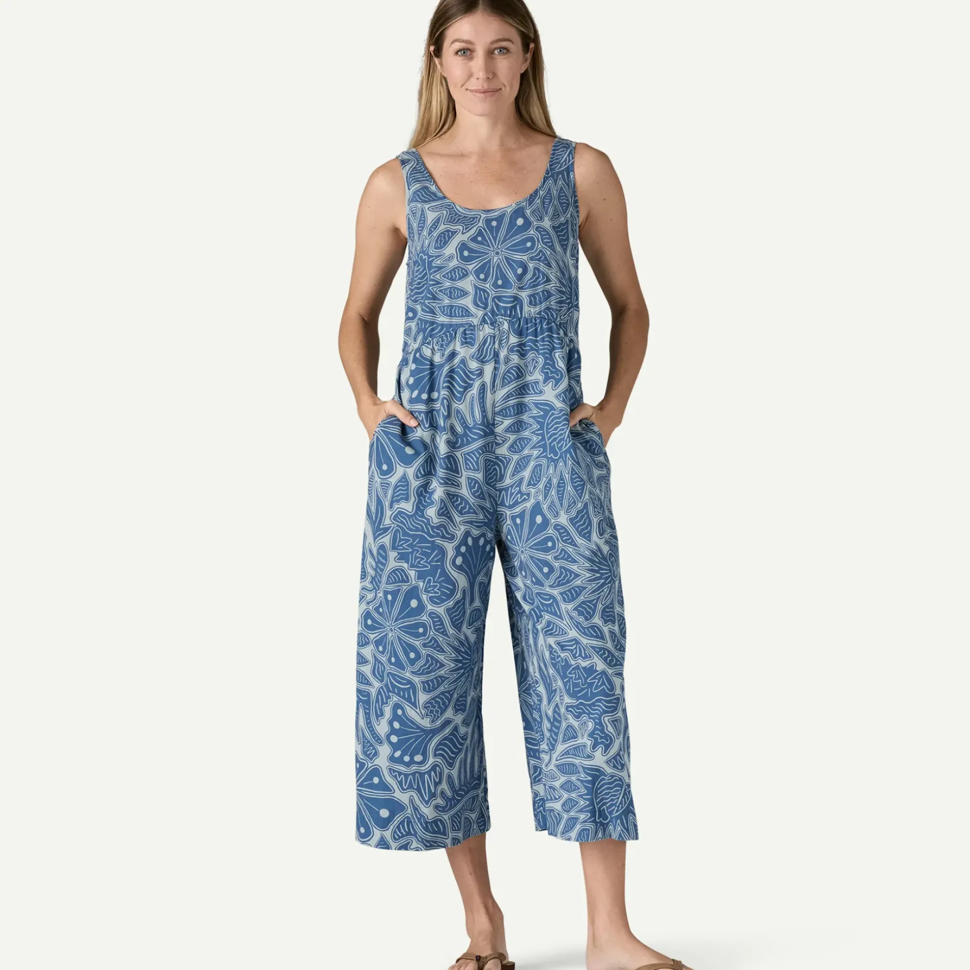 Discount Women's Garden Island Jumpsuit Women Overalls & Jumpsuits|Pants & Jeans