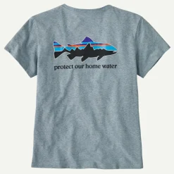 Online Women's Home Water Trout Pocket Responsibili-Tee® Women T-Shirts|Short Sleeve