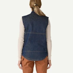 Clearance Women's Insulated Work Denim Vest Women Vests|Casual
