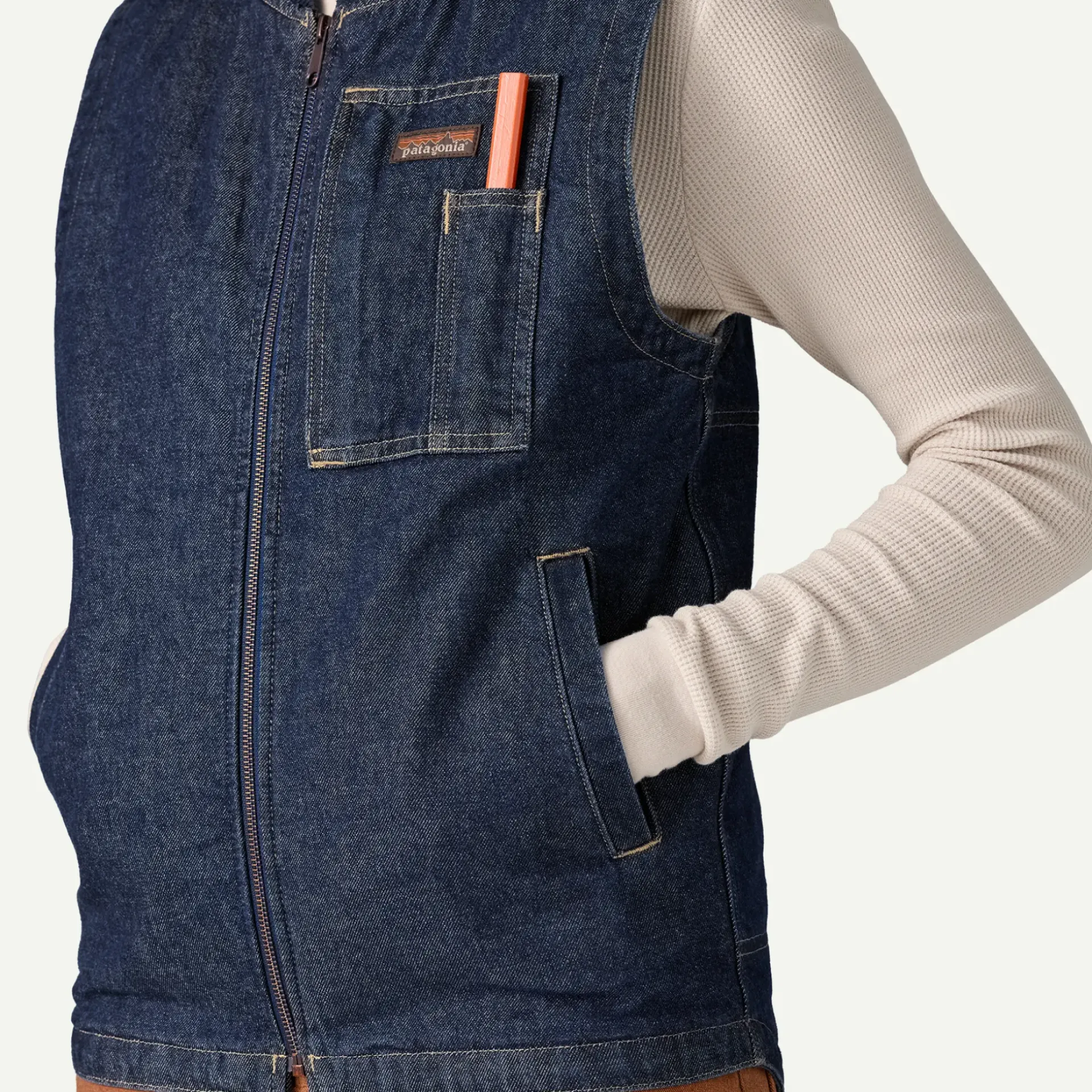 Clearance Women's Insulated Work Denim Vest Women Vests|Casual