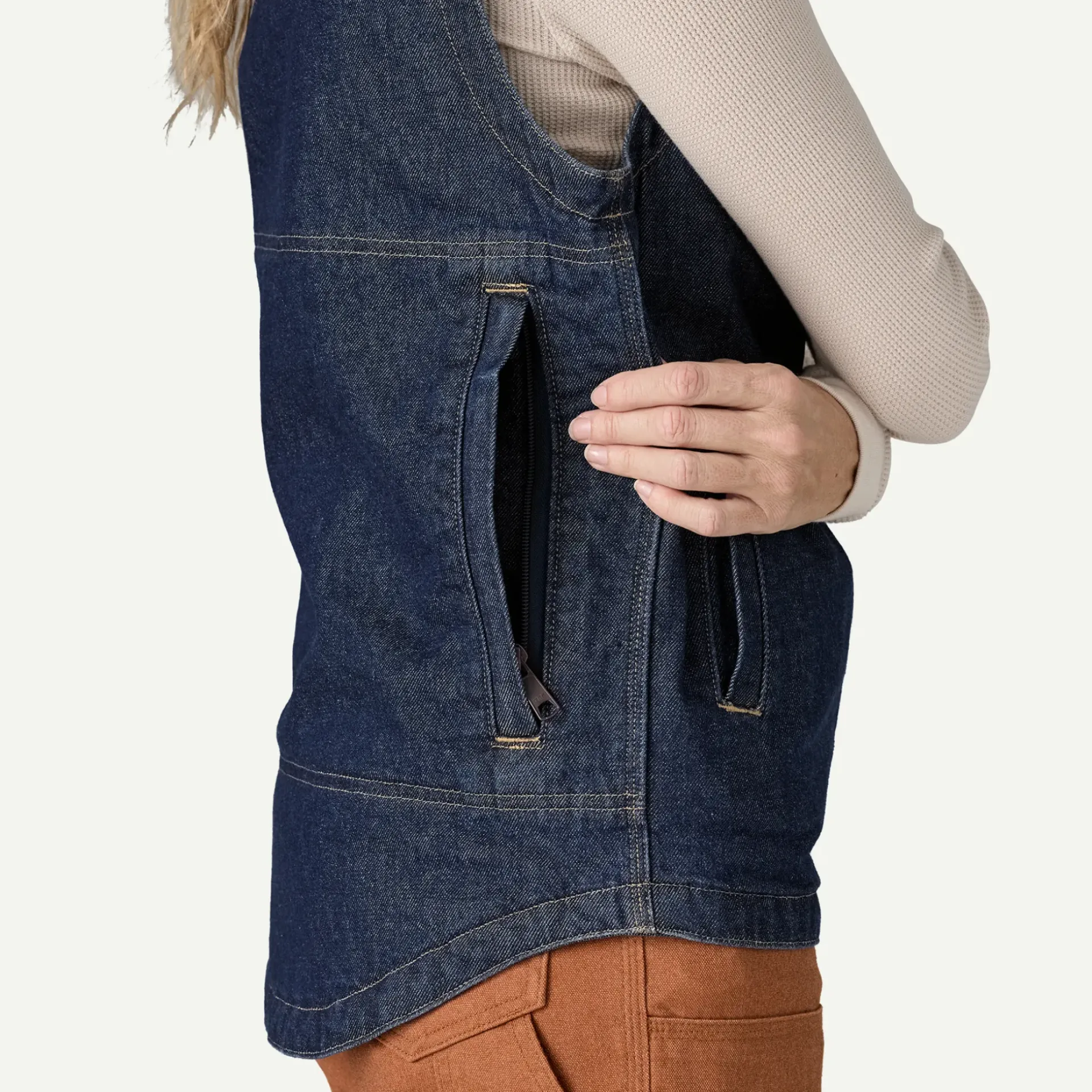 Clearance Women's Insulated Work Denim Vest Women Vests|Casual