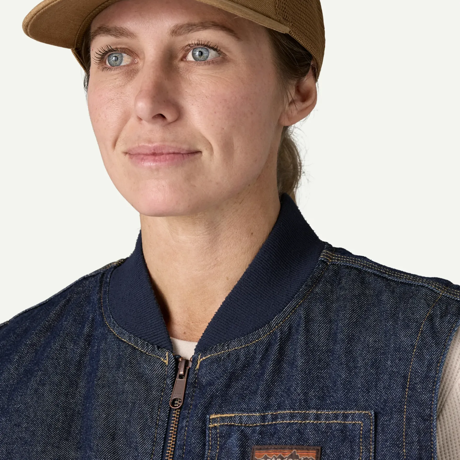 Clearance Women's Insulated Work Denim Vest Women Vests|Casual