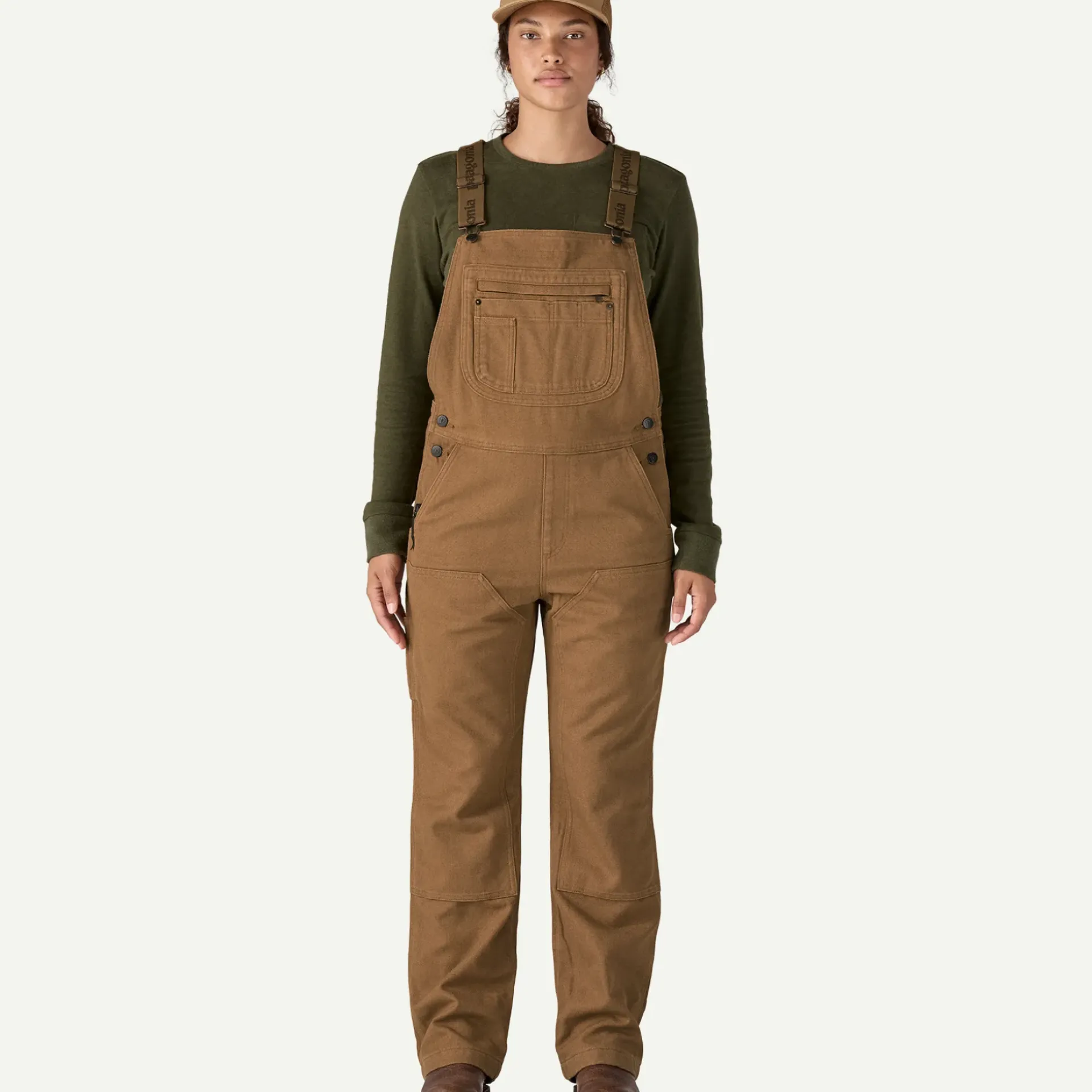 Women's Iron Forge™ Fleece-Lined Bib Work Overalls Women Baselayers|Baselayers