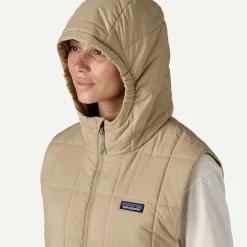 Outlet Women's Light Gust Hooded Vest Women Vests|Casual