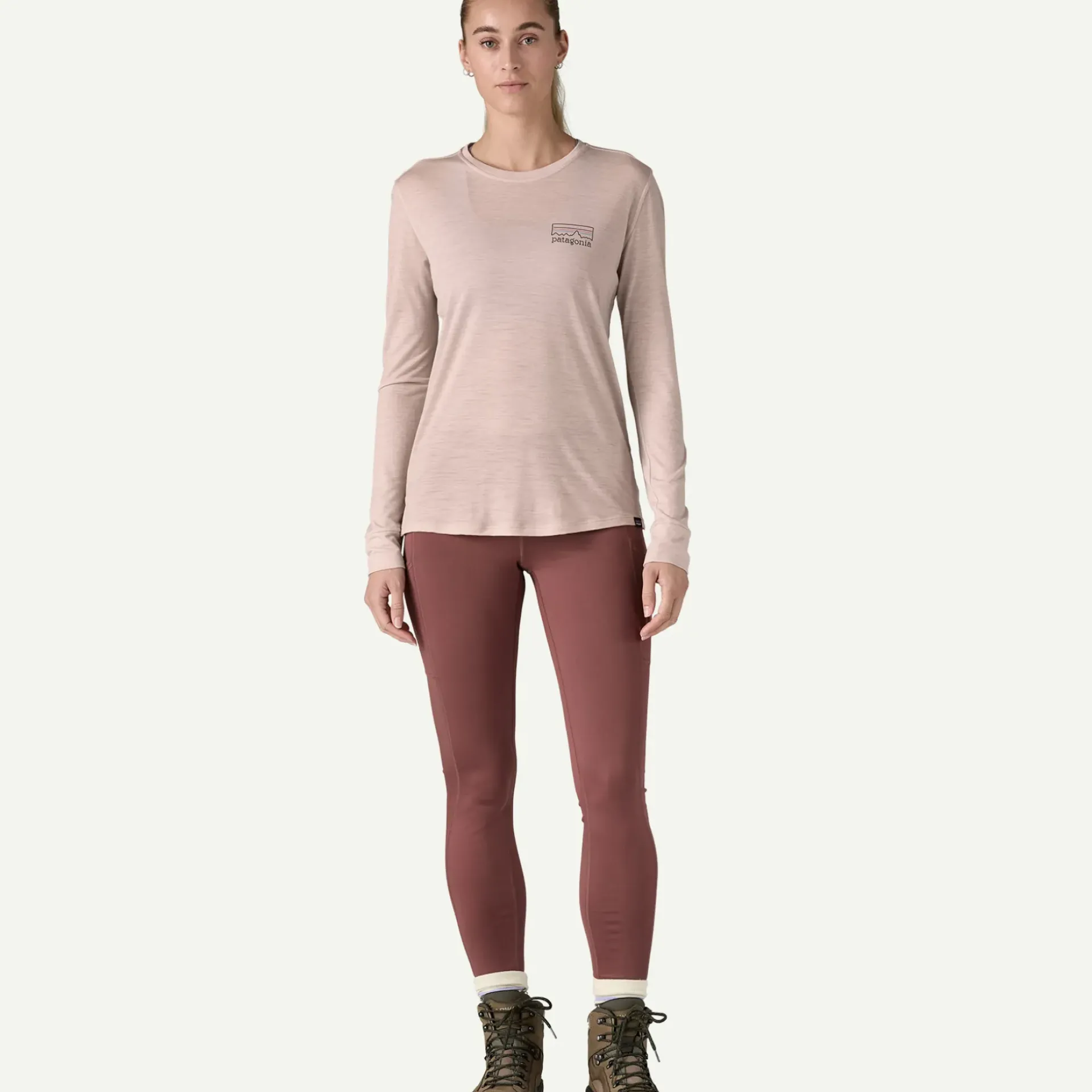 Outlet Women's Long-Sleeved Capilene® Cool Merino Blend Graphic Shirt Women Shop Women’S|Shop Women’S