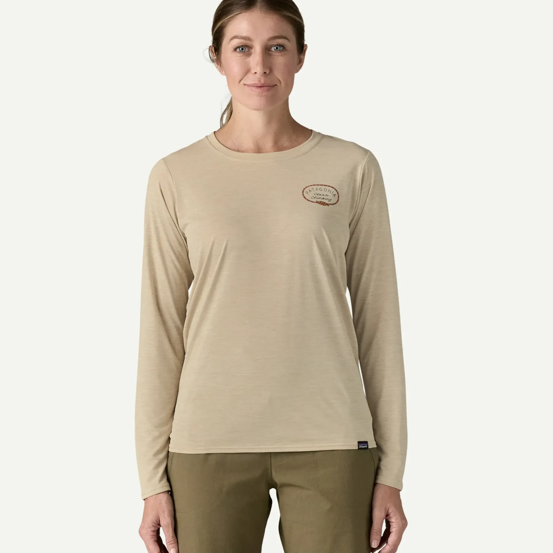 Outlet Women's Long-Sleeved Capilene® Cool Daily Graphic Shirt - Lands Women Shop Women’S|Shop Women’S