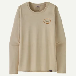 Outlet Women's Long-Sleeved Capilene® Cool Daily Graphic Shirt - Lands Women Shop Women’S|Shop Women’S