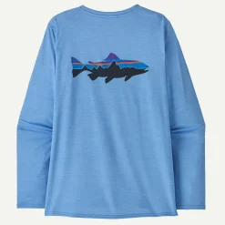 Outlet Women's Long-Sleeved Capilene® Cool Daily Graphic Shirt - Waters Women Shop Women’S|Shop Women’S