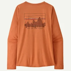 New Women's Long-Sleeved Capilene® Cool Daily Graphic Shirt Women Shop Women’S|Shop Women’S