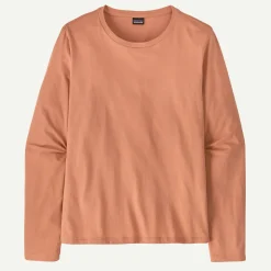 Sale Women's Long-Sleeved Regenerative Organic Certified® Cotton Tee Women Women’S|T-Shirts
