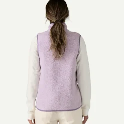 Women's Retro Pile Fleece Vest Women Vests|Vests