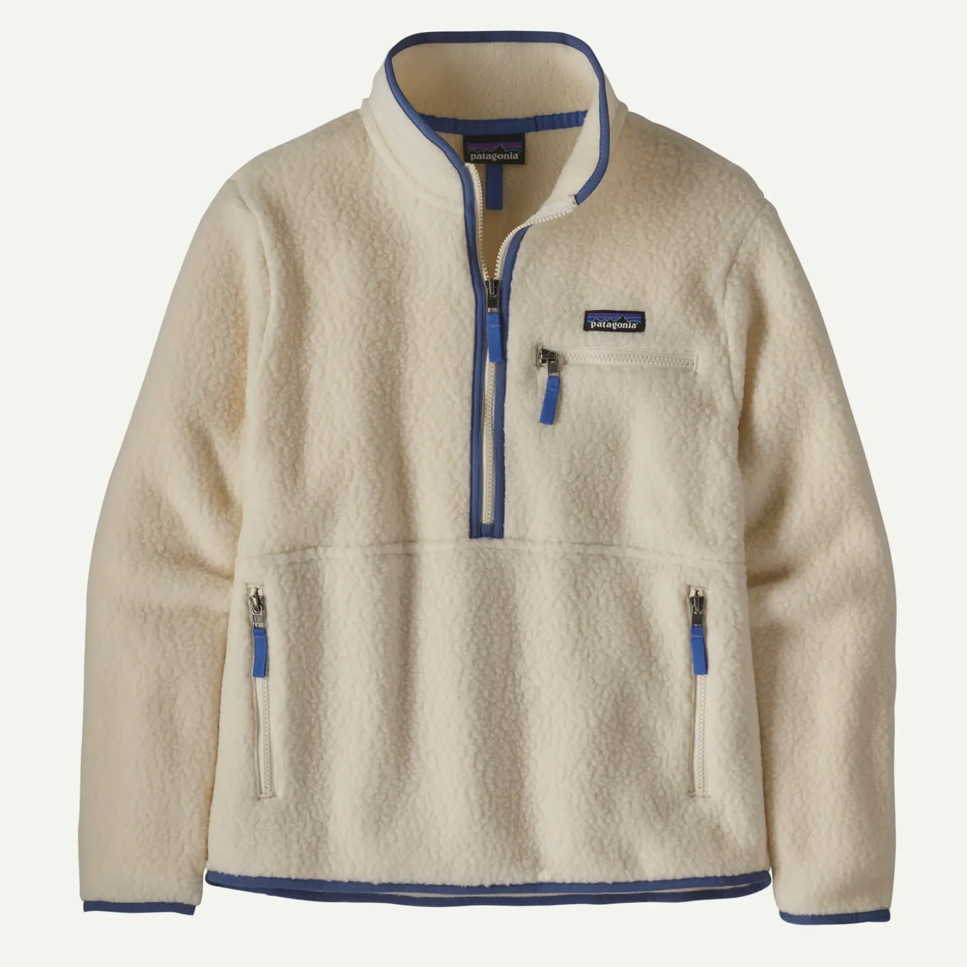 Women's Retro Pile Fleece Marsupial Pullover Women Women’S|Pullovers