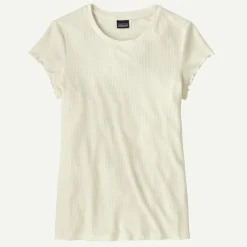 Clearance Women's Rib-Knit Top Women T-Shirts|Long Sleeve