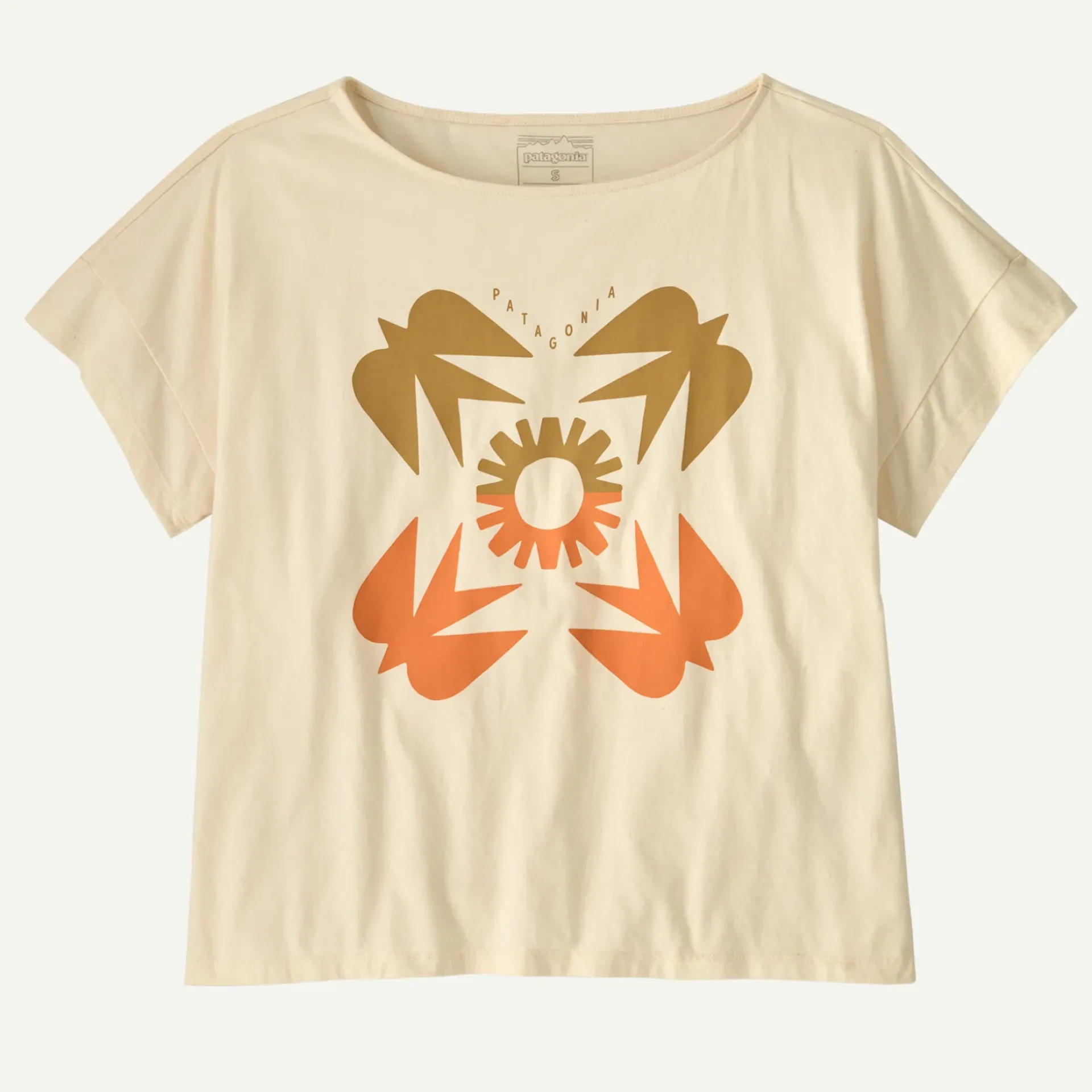 Women's Sunfirst Relaxed Drop-Sleeve Organic T-Shirt Women T-Shirts|Short Sleeve