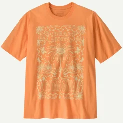 Women's Tread Lightly Oversized Organic T-Shirt Women T-Shirts|Long Sleeve
